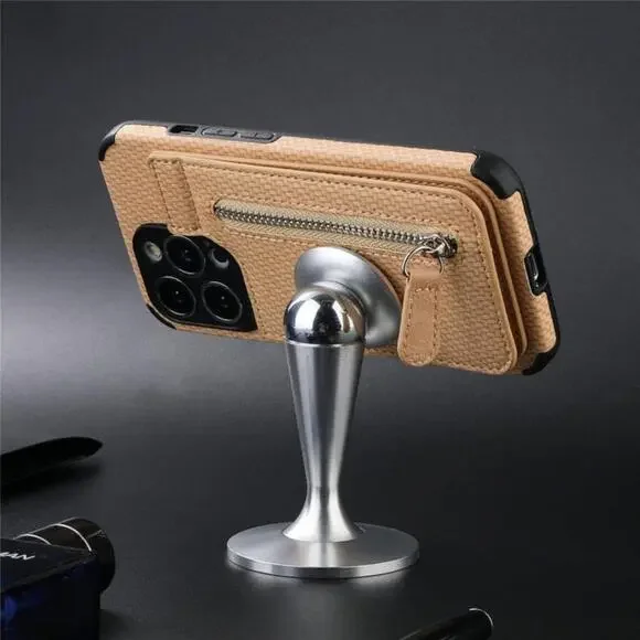 3-in-1 Phone Case In Beige For iPhone 14 Pro - Picture 3 of 11